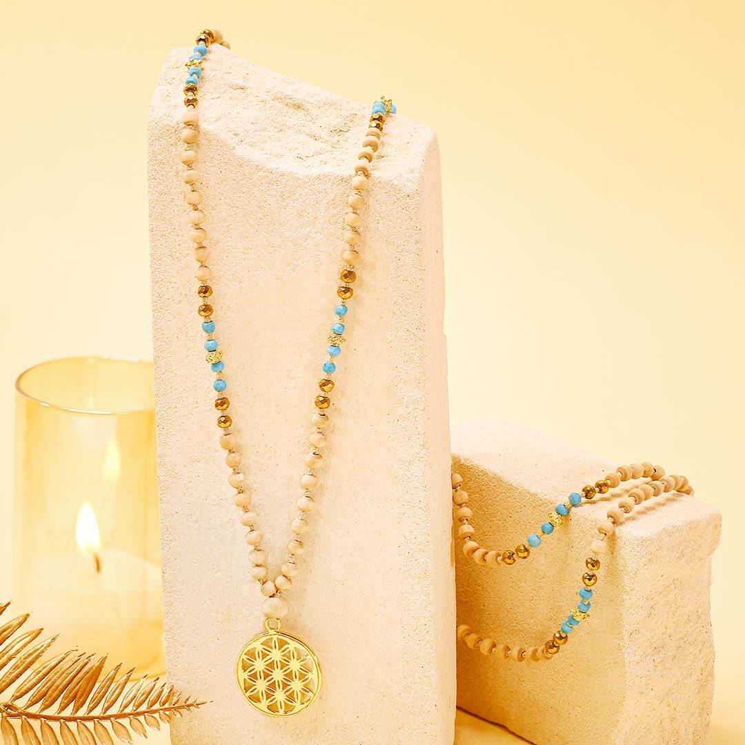 Tulsi Tree of Life Turquoise 3