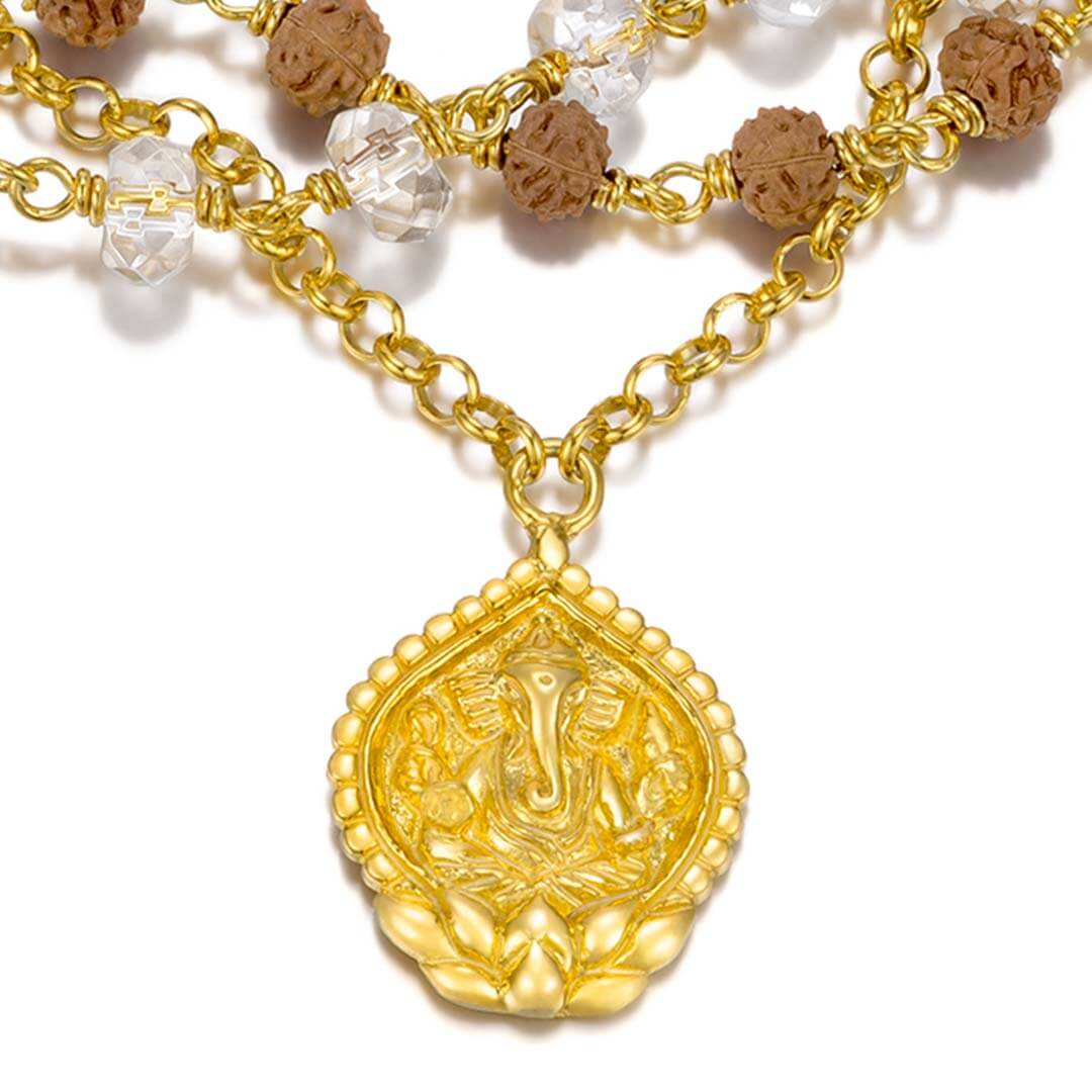 Gajanana Crystal (gold) 2