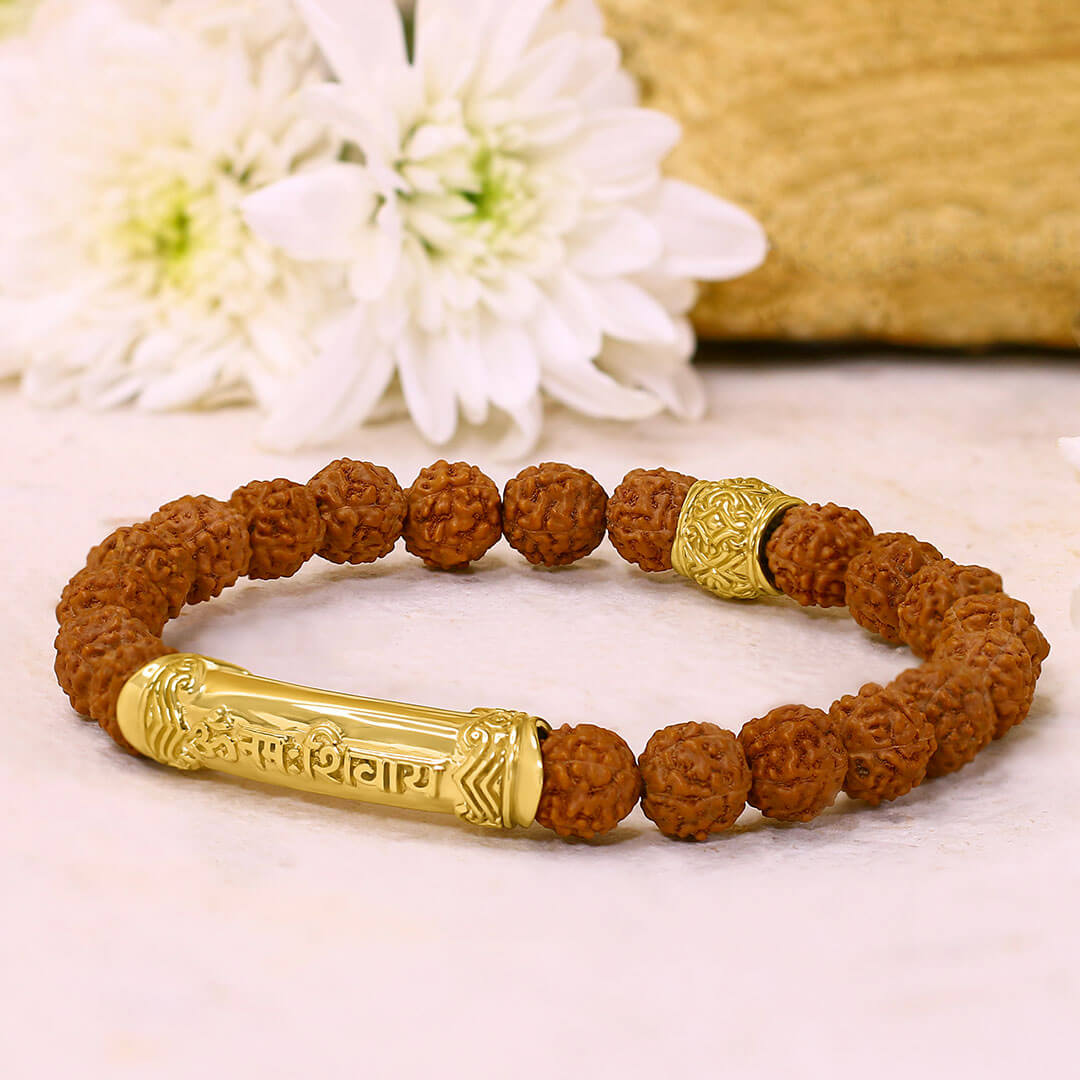 Om-Namah-Shivaya-Rudraksha-Sanskrit-Bracelet-(gold)-3
