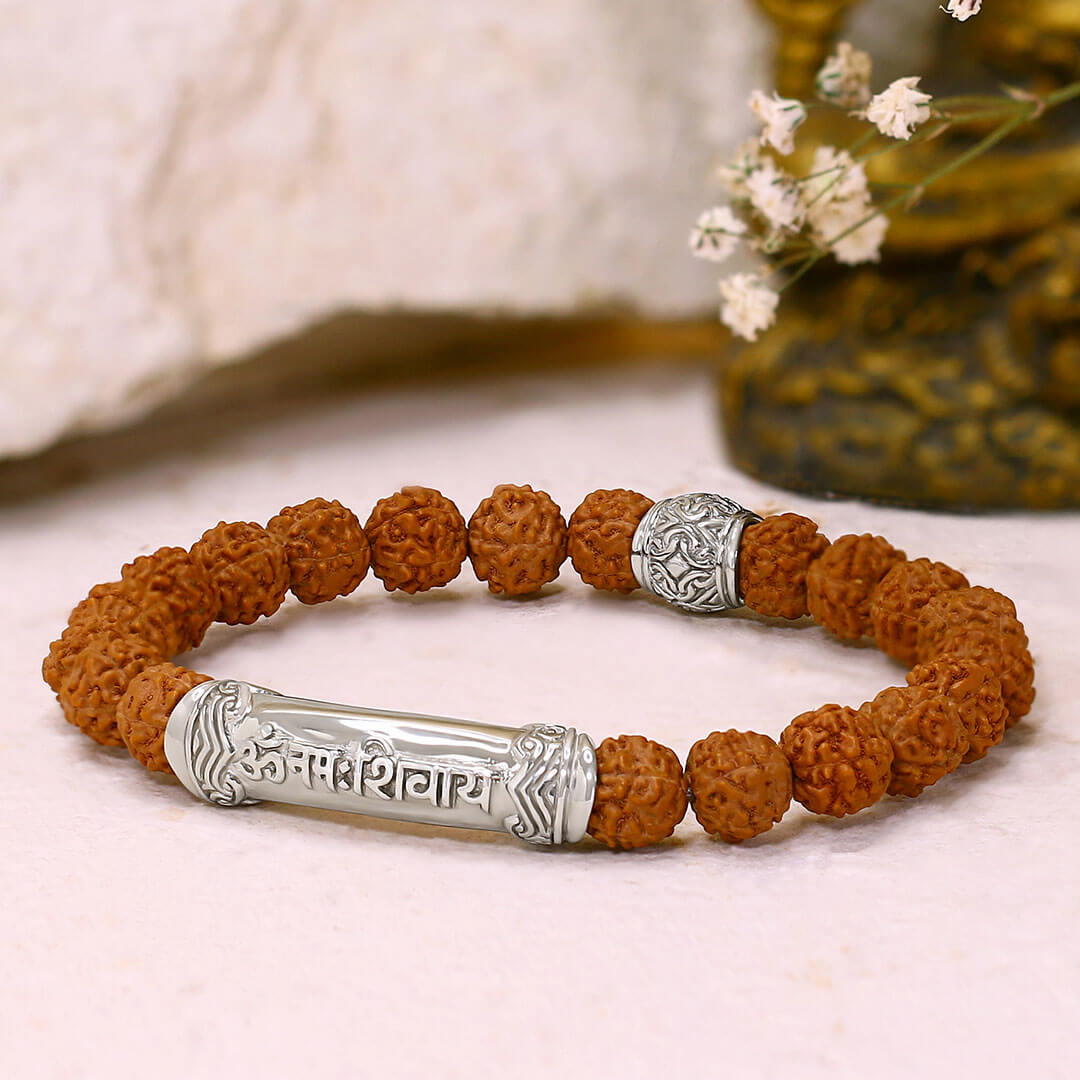 Om-Namah-Shivaya-Rudraksha-Sanskrit-Bracelet-(silver)-3