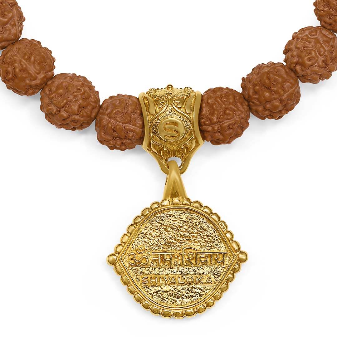 Shiva-Third-Eye—Rudraksha-Bracelet-(gold)-3