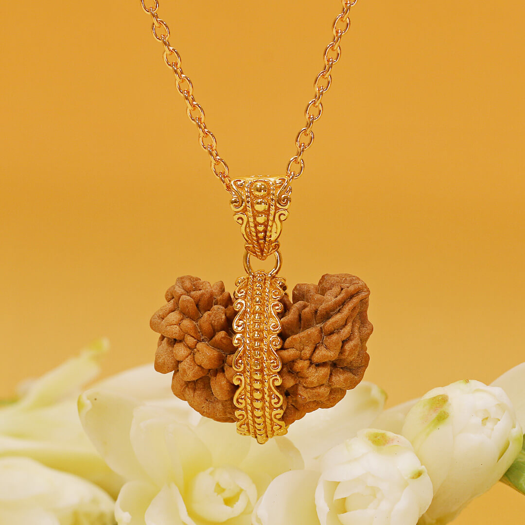 Transformation – 1 Mukhi (Half-moon) (gold) 3