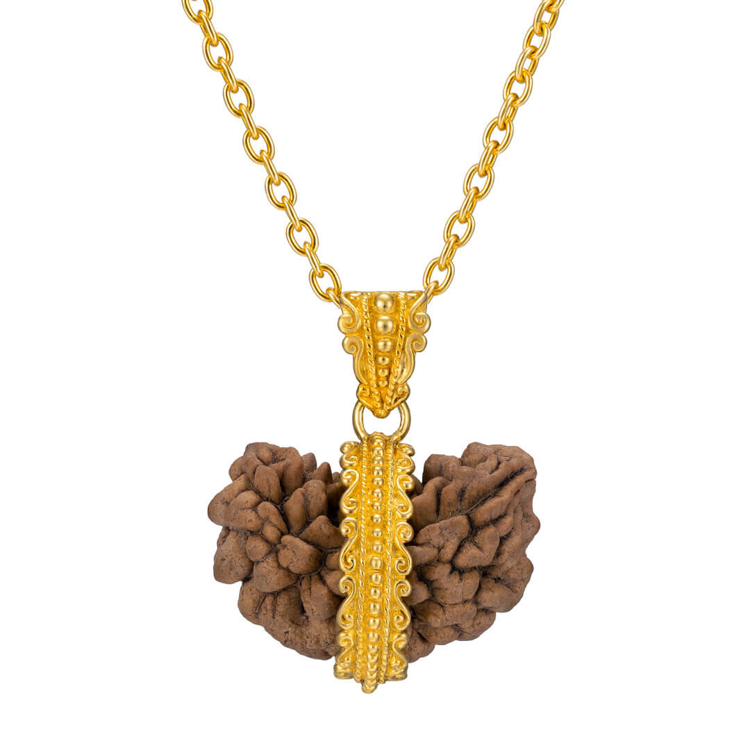 Transformation – 1 Mukhi (Half-moon) (gold) 4