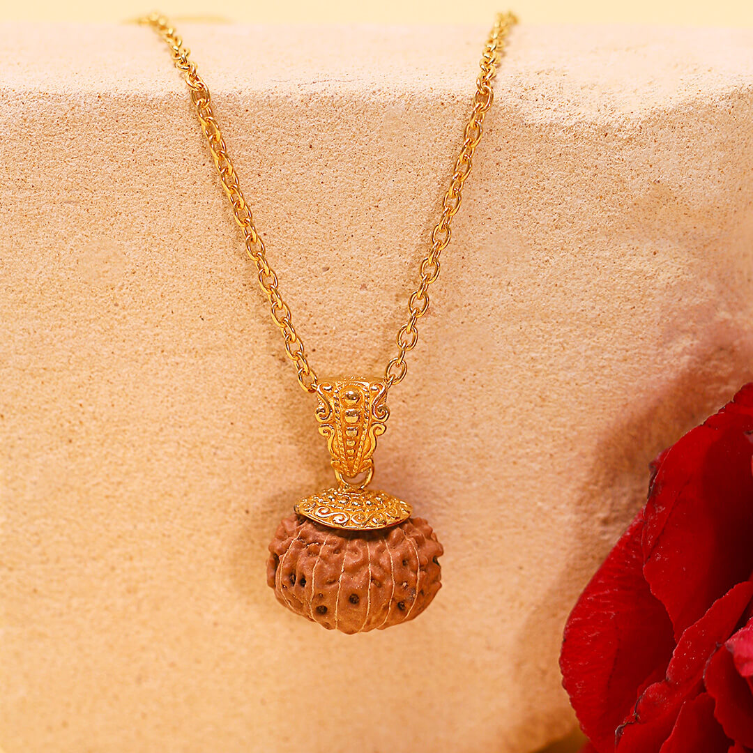 14 mukhi (gold) 3