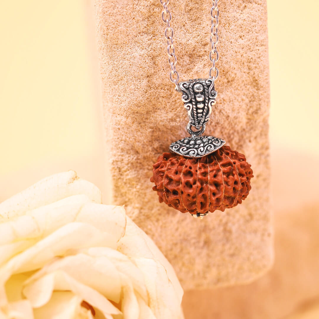 14 mukhi (silver) 3