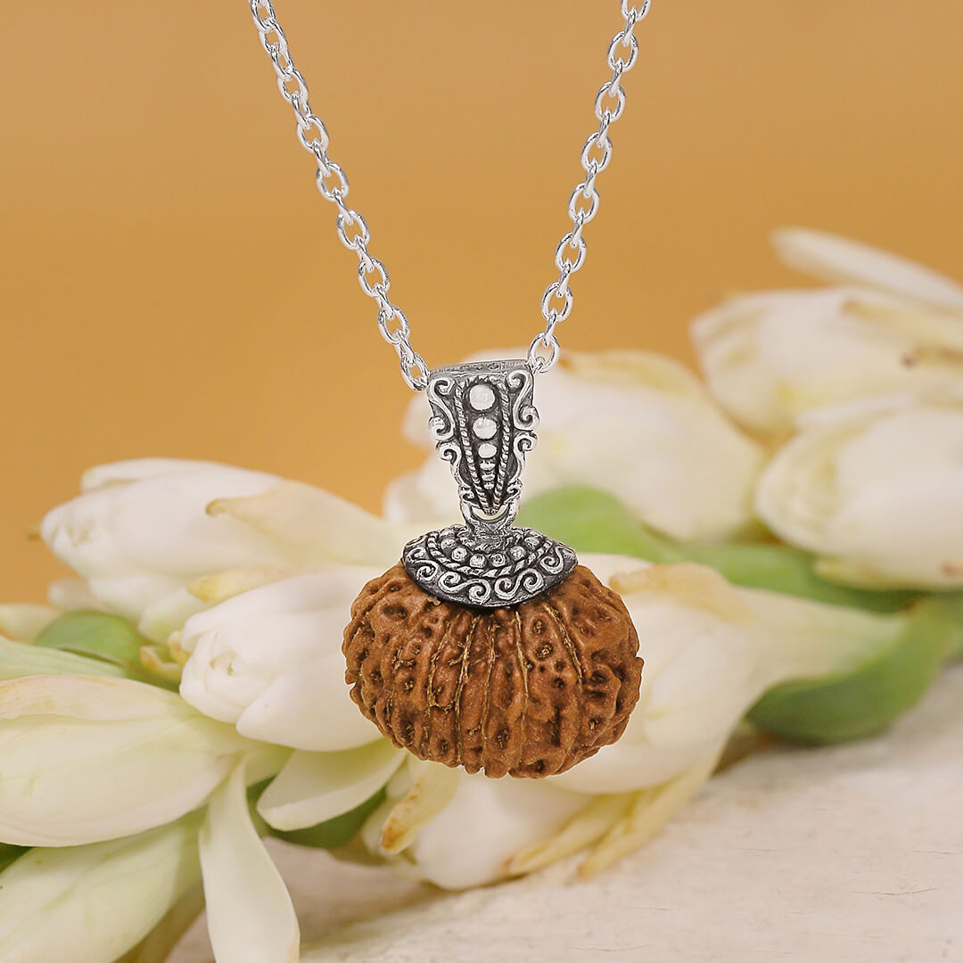14 mukhi (silver) 4