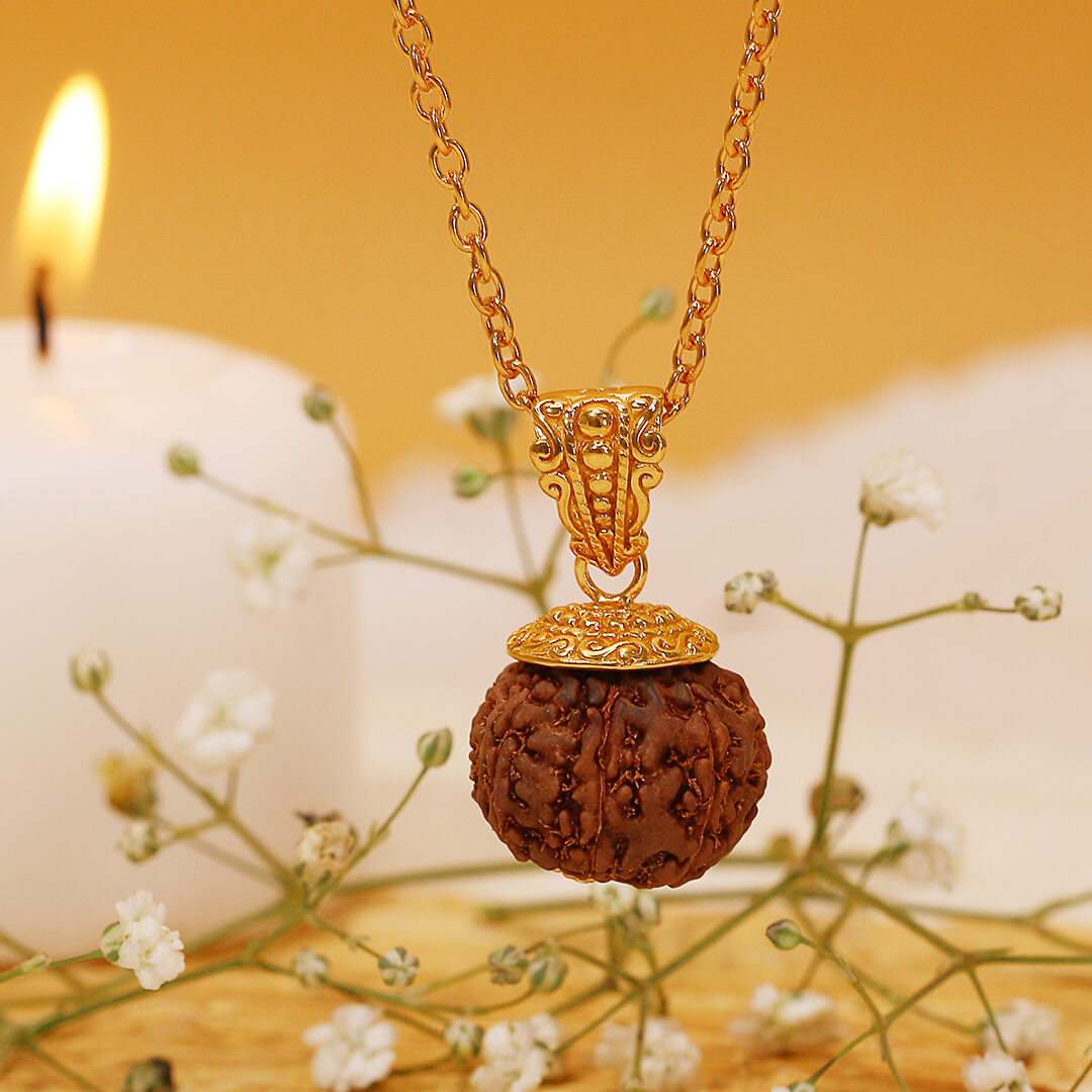 9 mukhi (gold) 3