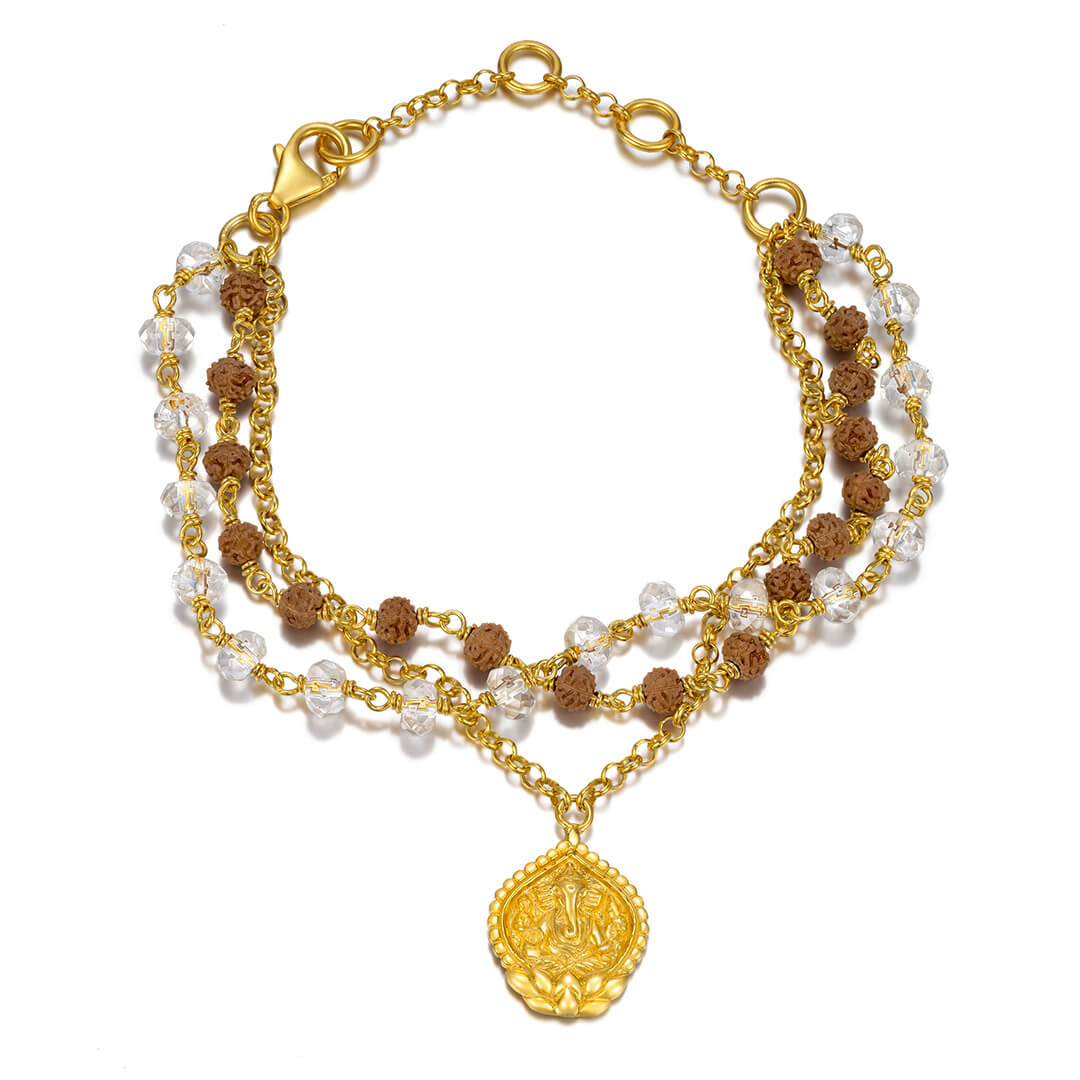 Gajanana Crystal (gold) 1