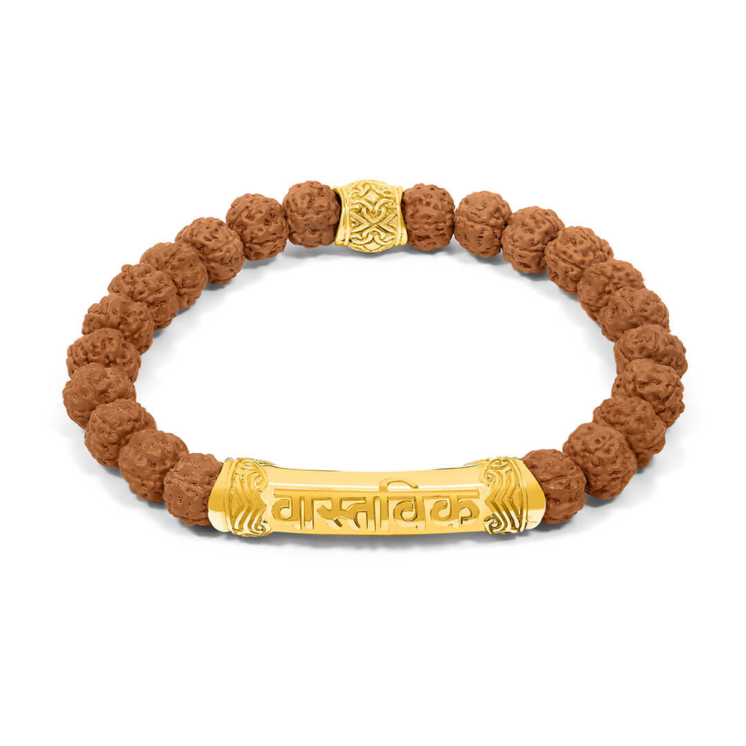 Authentic Rudraksha (gold) 1
